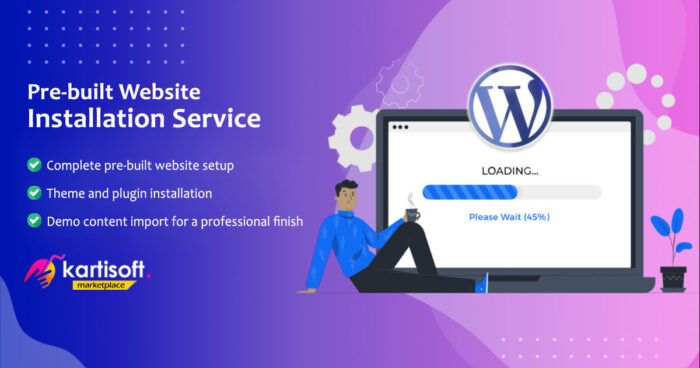 Pre-built-Website-Installation-Service