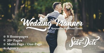 Wedding Planner - Responsive WordPress Theme