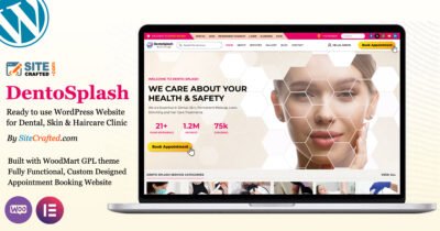 Dental, Skin & Hair Care Clinic Website