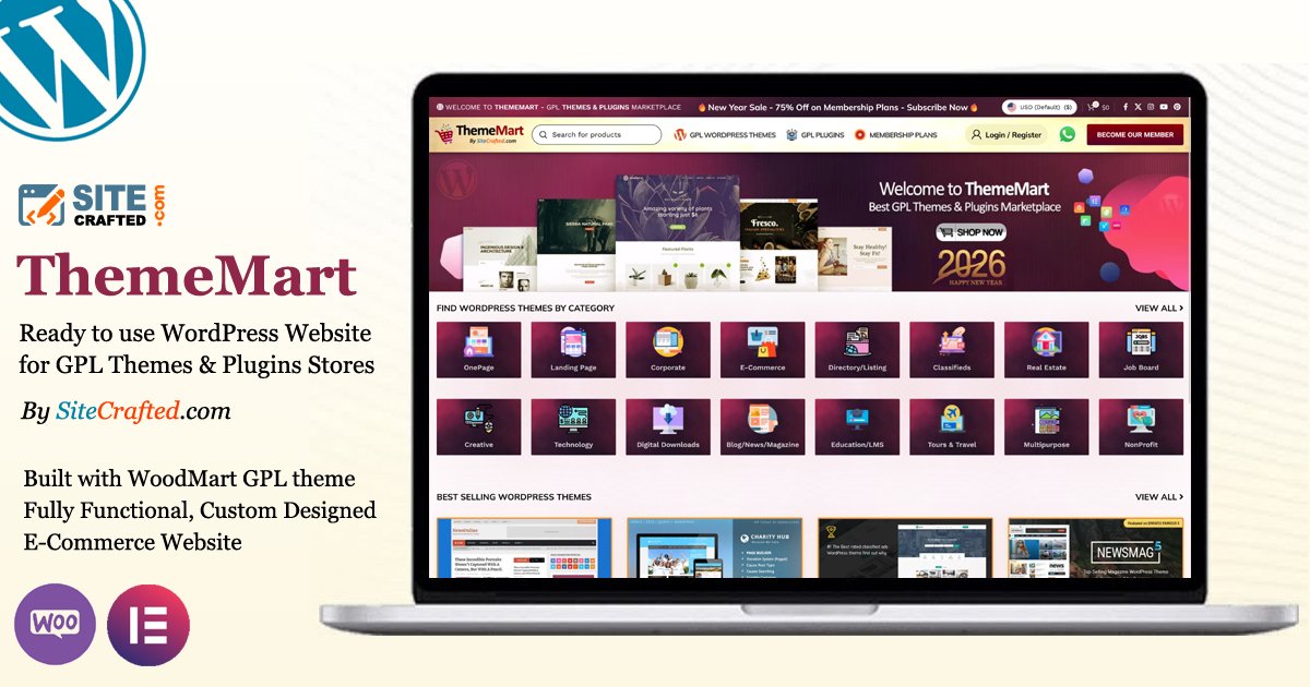 ThemeMart-Ready-to-use-WordPress-Website-for-GPL-Themes-Plugins-Stores-by-SiteCrafted-1.jpg GPL Themes & Plugins Marketplace